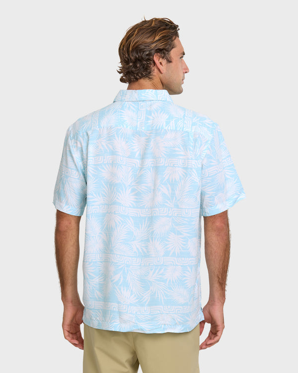 Quiksilver Waterman Fern Garden Short Sleeve Shirt