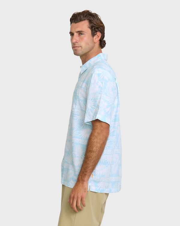 Quiksilver Waterman Fern Garden Short Sleeve Shirt