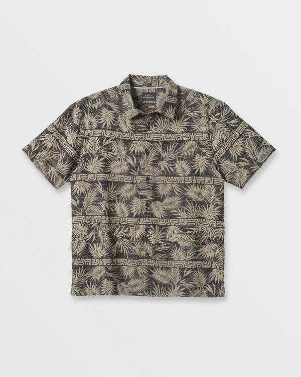 quiksilver Waterman Fern Garden Short Sleeve Shirt
