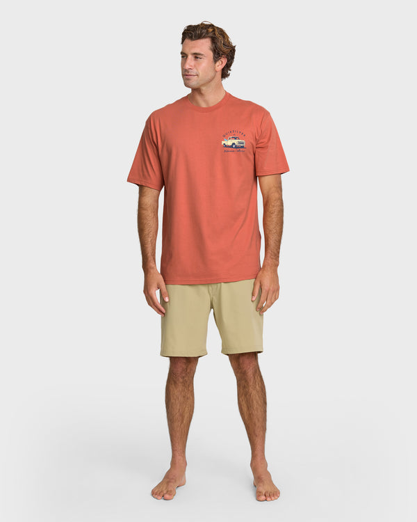 Quiksilver Waterman Four Wheeler Classic T-shirt