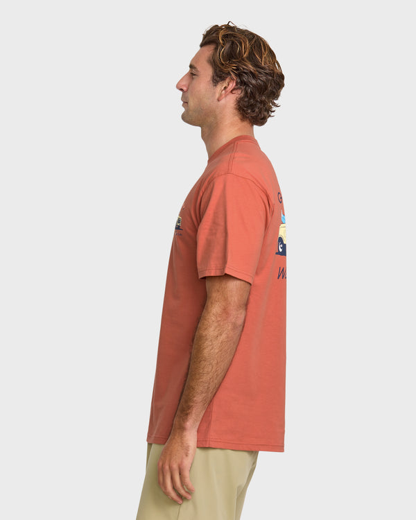 Quiksilver Waterman Four Wheeler Classic T-shirt