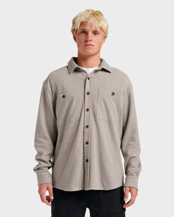 quiksilver Waterman Harvest Flannel Shirt