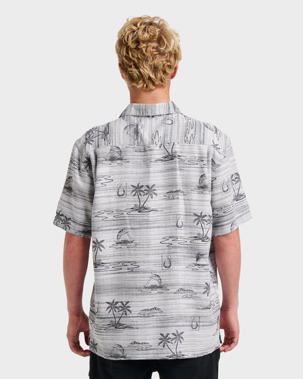 Quiksilver Waterman Island Daze Short Sleeve Shirt