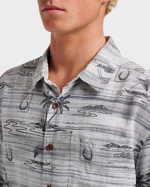 Quiksilver Waterman Island Daze Short Sleeve Shirt