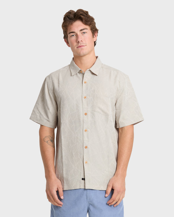 quiksilver Waterman Island Jungle Shirt