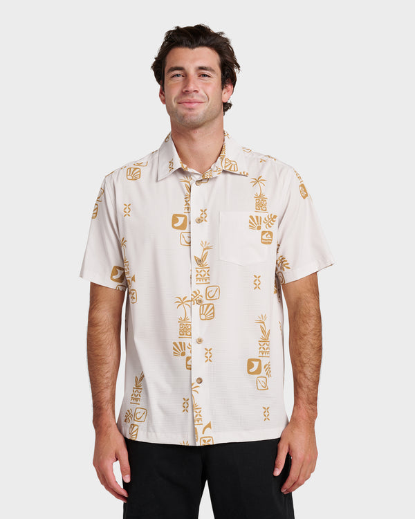quiksilver Waterman Mystic Fin Shirt