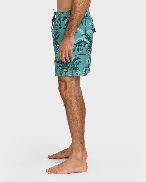 Quiksilver Waterman Off The Grid 17" Swim Trunks