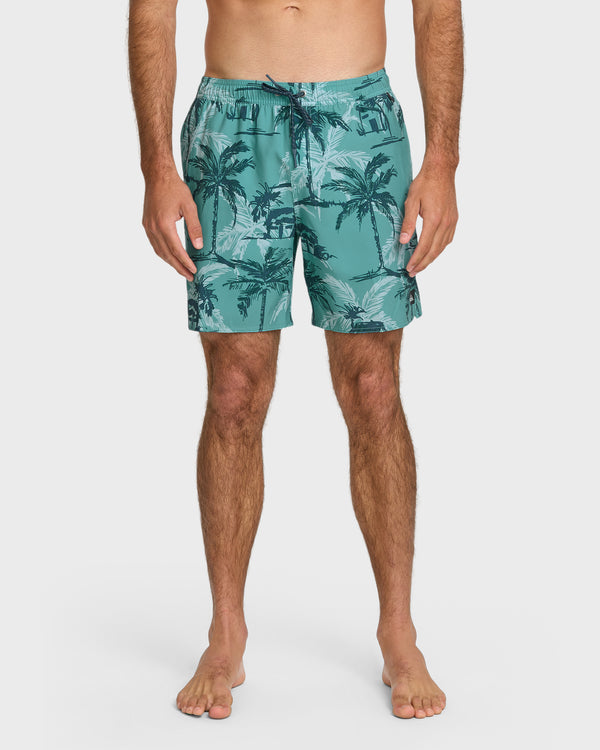 quiksilver Waterman Off The Grid 17" Swim Trunks