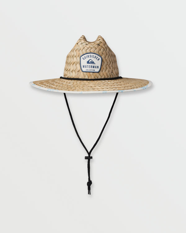 quiksilver Waterman Outsider Straw Lifeguard Hat