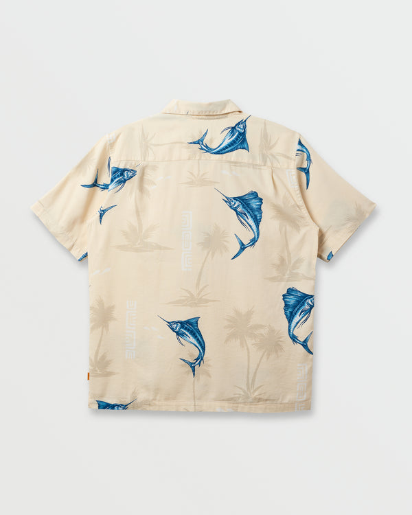 Quiksilver Waterman Playing Hooky Shirt