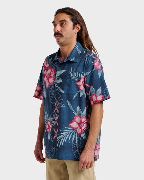 Quiksilver Waterman Playita Floral Shirt