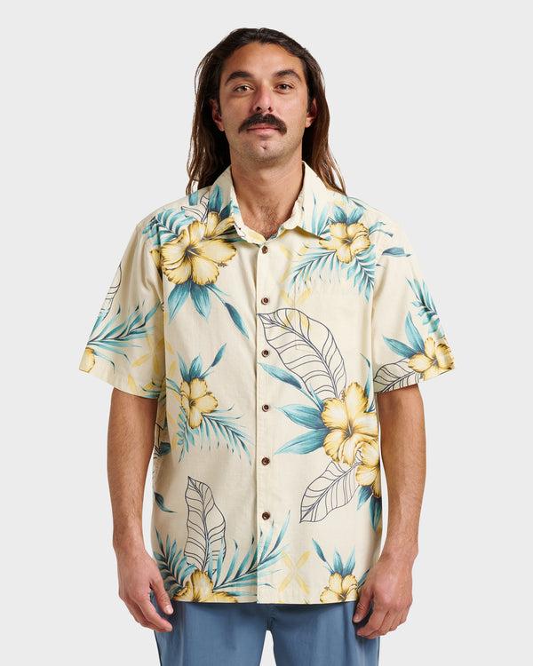 Quiksilver Waterman Playita Floral Shirt