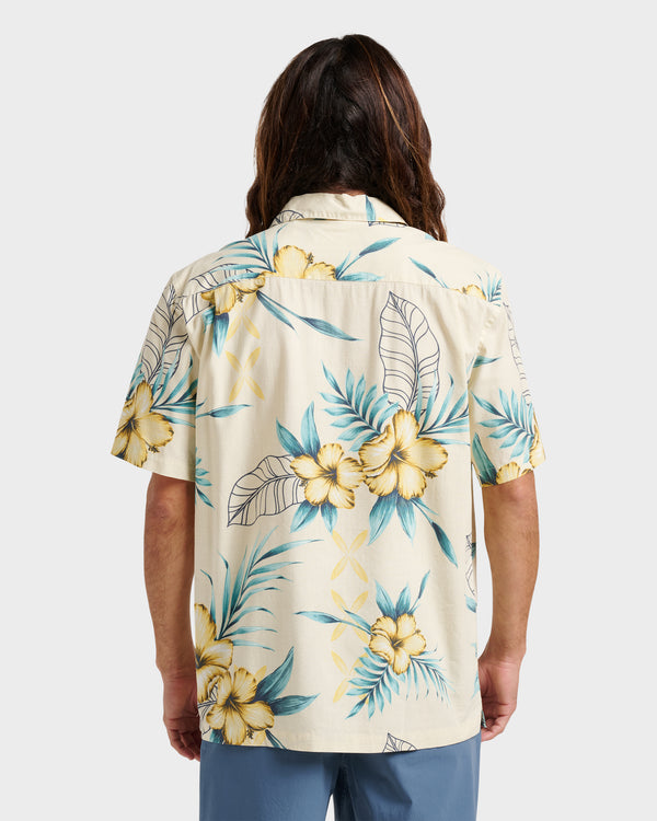 Quiksilver Waterman Playita Floral Shirt