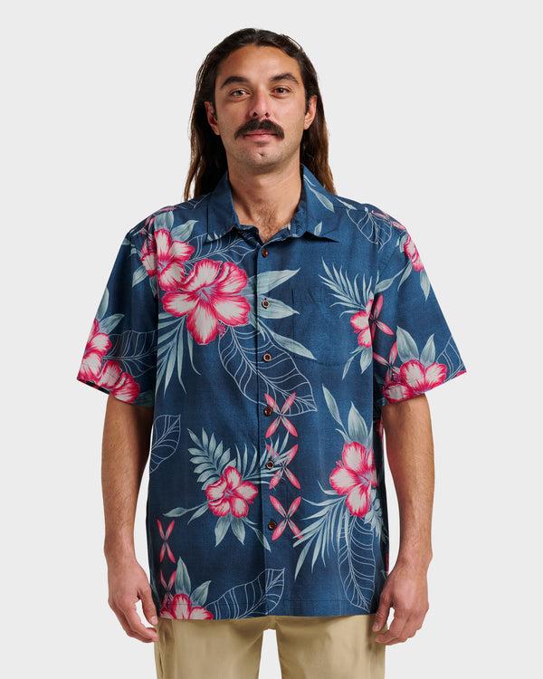 quiksilver Waterman Playita Floral Shirt