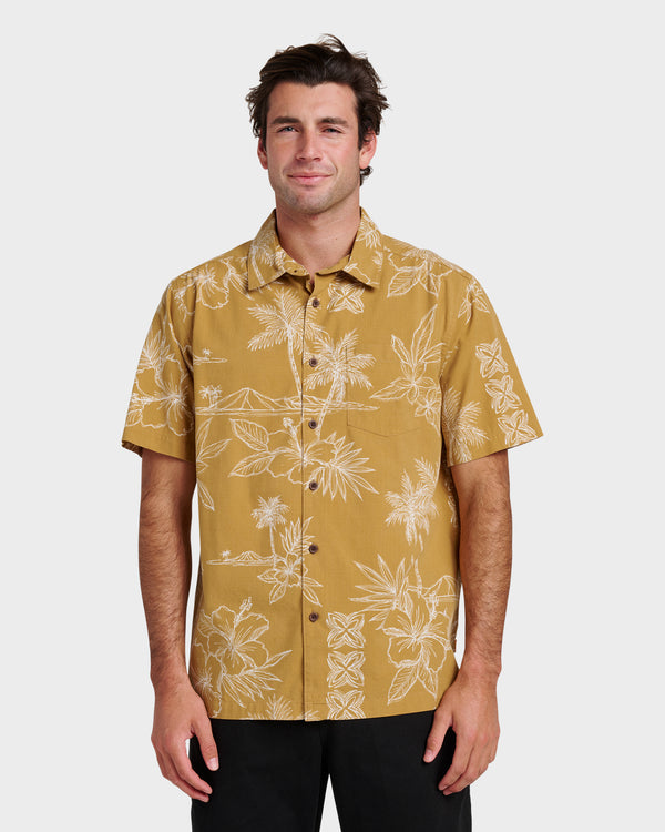 quiksilver Waterman Scenic Drive Shirt