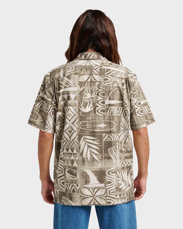 Quiksilver Waterman Talk Story Short Sleeve Shirt