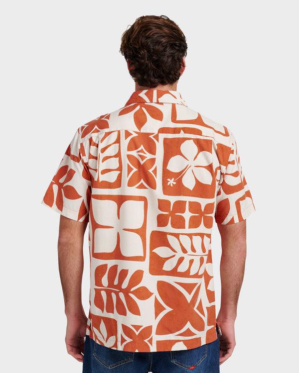 Quiksilver Waterman Tiki Island Shirt