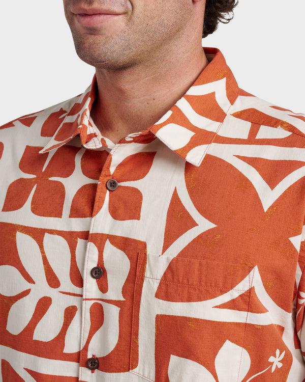 Quiksilver Waterman Tiki Island Shirt