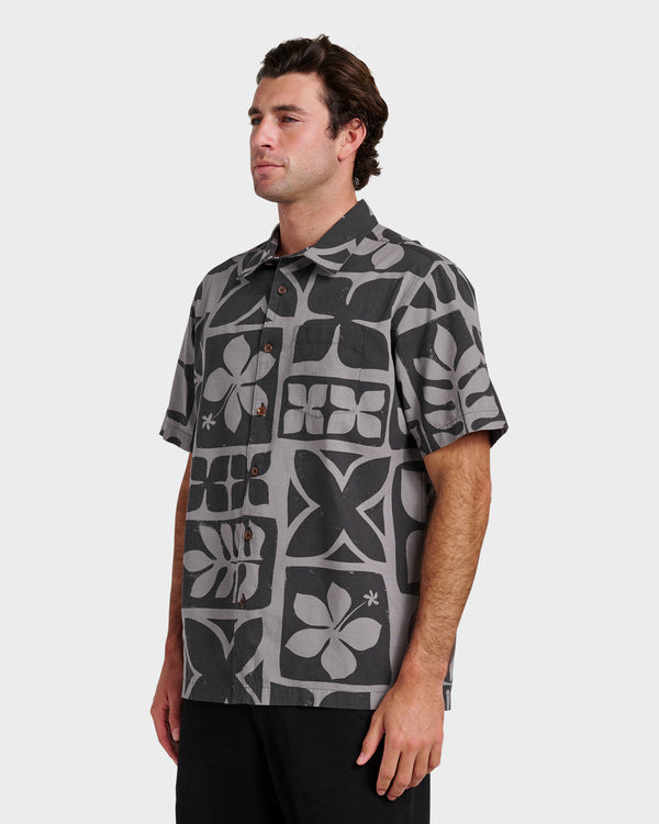 Quiksilver Waterman Tiki Island Shirt
