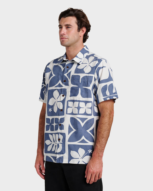 Quiksilver Waterman Tiki Island Shirt