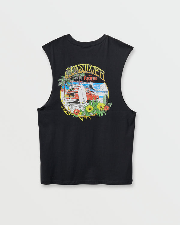 Quiksilver Quiksilver X Pacifico Search For Beauty Muscle Tee