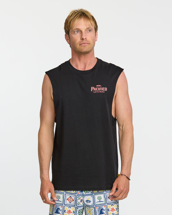 Quiksilver Quiksilver X Pacifico Search For Beauty Muscle Tee