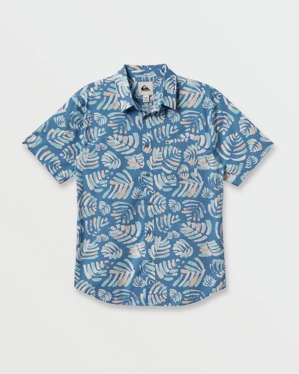 quiksilver Shades Classic Stretch Short Sleeve Shirt
