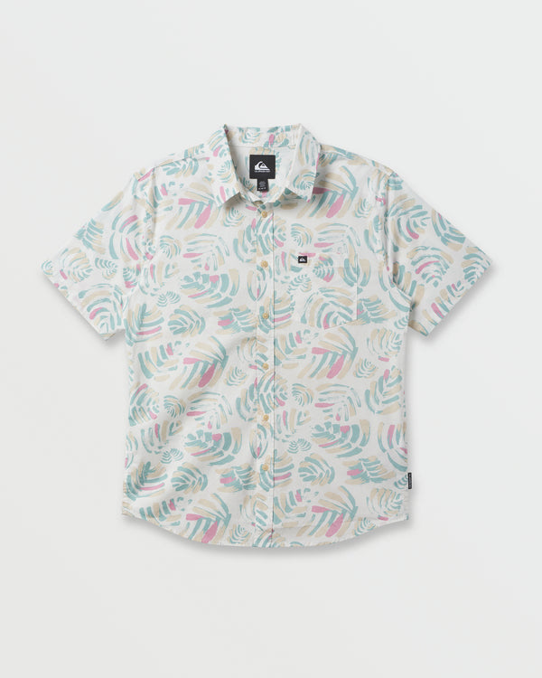 quiksilver Shades Classic Stretch Short Sleeve Shirt