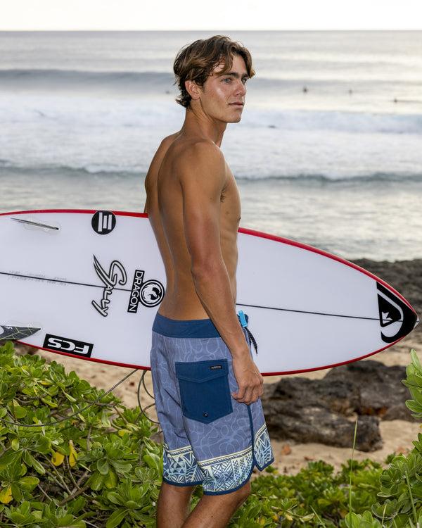 quiksilver Surfsilk Hi Tribal Scallop 19" Boardshorts