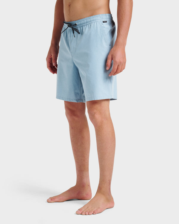 Quiksilver Taxer Heather Amphibian 18" Hybrid Shorts