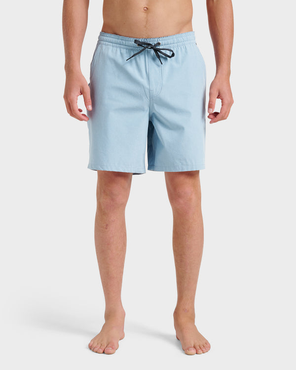 quiksilver Taxer Heather Amphibian 18" Hybrid Shorts