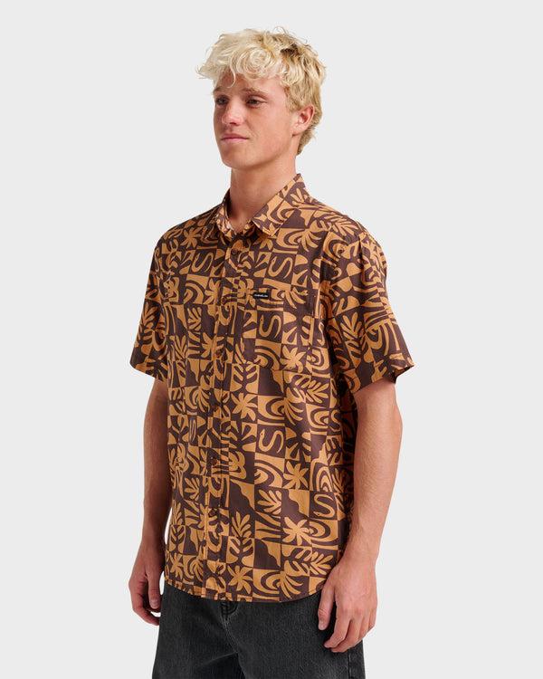 Quiksilver Terra Classic Stretch Short Sleeve Shirt
