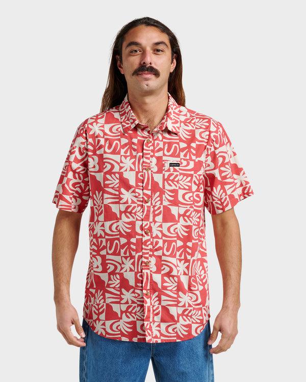 quiksilver Terra Classic Stretch Short Sleeve Shirt