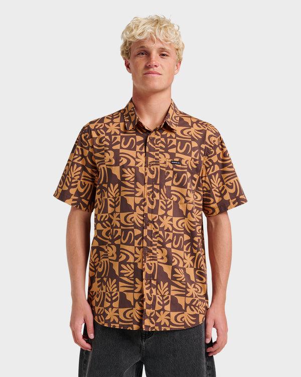 quiksilver Terra Classic Stretch Short Sleeve Shirt