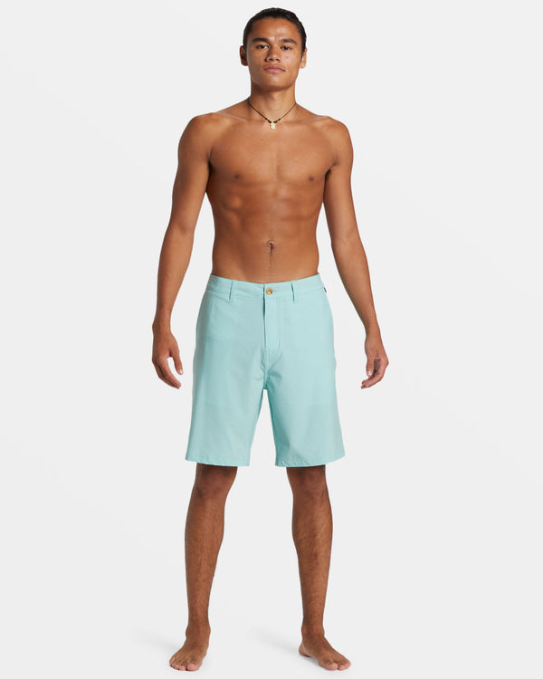 Quiksilver Union Heather Amphibian 20" Hybrid Shorts