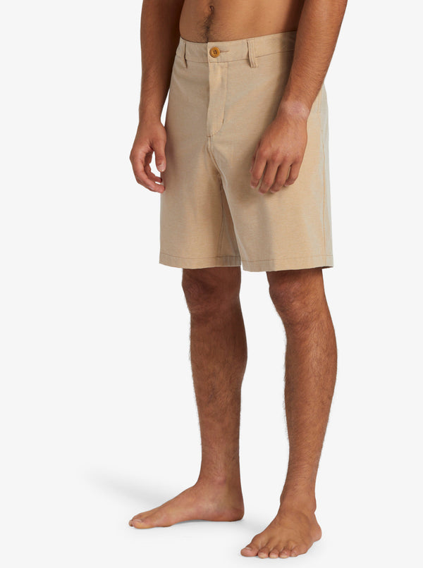 Quiksilver Union Heather Amphibian 20" Hybrid Shorts
