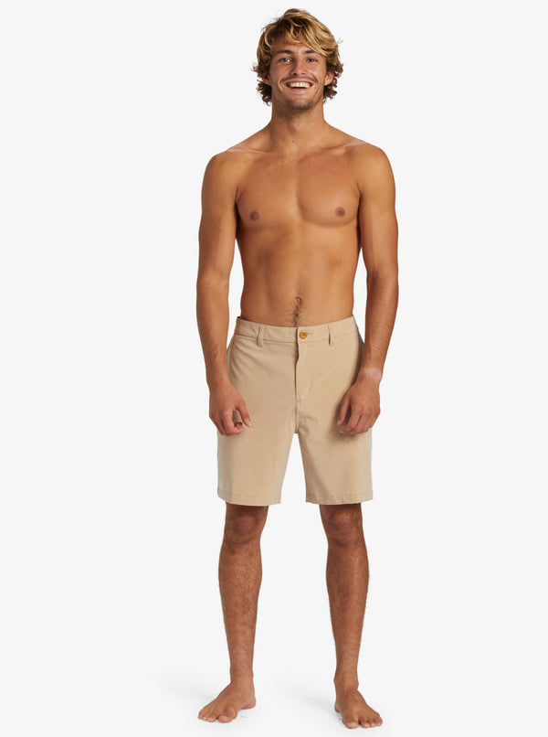 Quiksilver Union Heather Amphibian 20" Hybrid Shorts