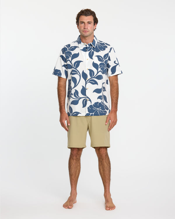 Quiksilver Waterman All Time Pareo Short Sleeve Shirt