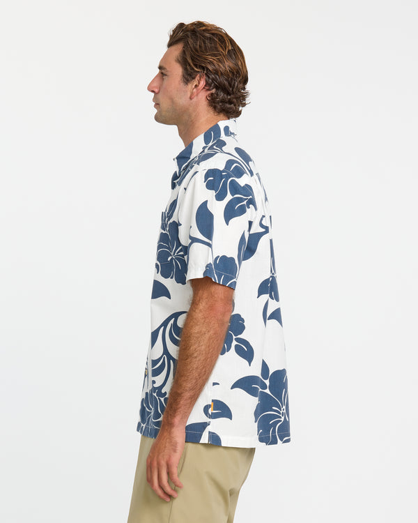 Quiksilver Waterman All Time Pareo Short Sleeve Shirt