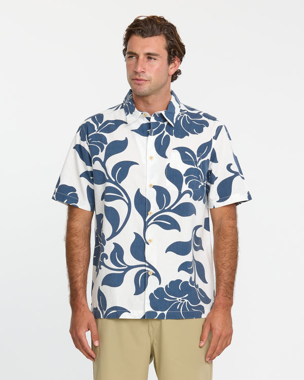 quiksilver Waterman All Time Pareo Short Sleeve Shirt