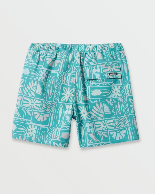 Quiksilver Waterman Borderline 17" Volley Swim Trunk