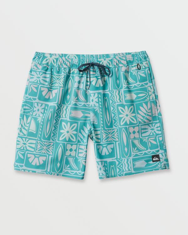 quiksilver Waterman Borderline 17" Volley Swim Trunk
