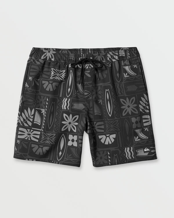 quiksilver Waterman Borderline 17" Volley Swim Trunk