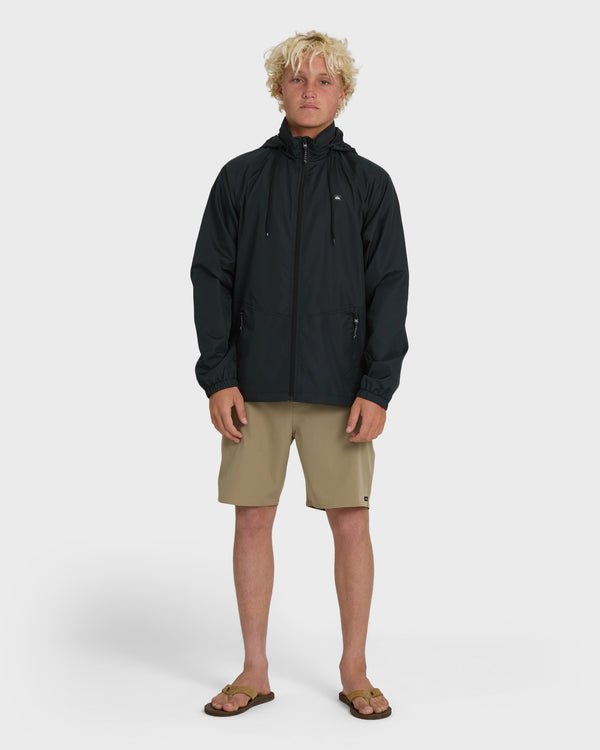 Quiksilver Waterman Shell Shock Water-Resistant Windbreaker