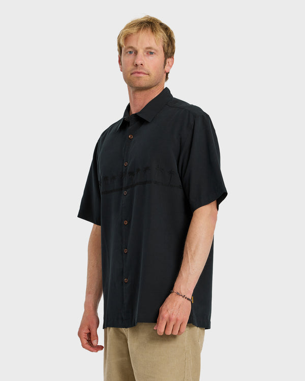 Quiksilver Waterman Tahiti Palms Premium Anti-Wrinkle Shirt