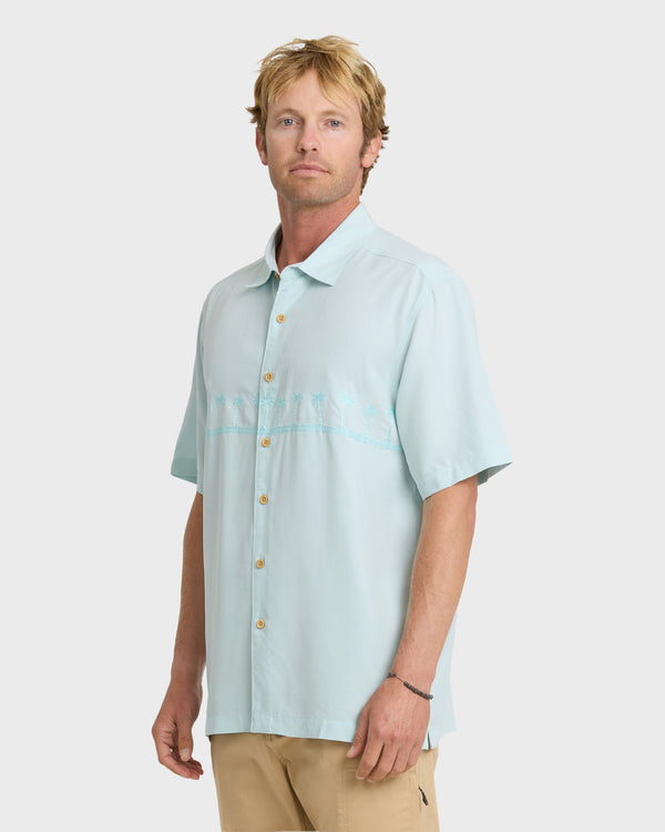 Quiksilver Waterman Tahiti Palms Premium Anti-Wrinkle Shirt