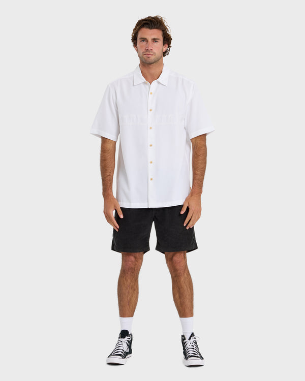 Quiksilver Waterman Tahiti Palms Premium Anti-Wrinkle Shirt