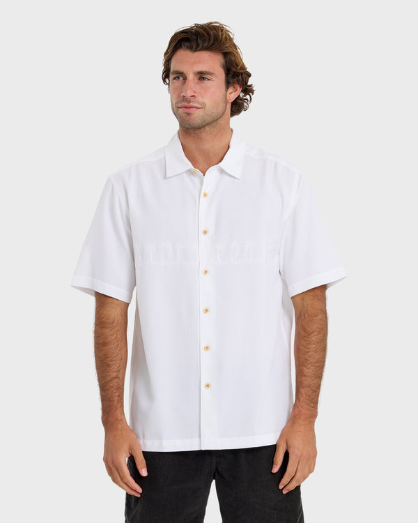 quiksilver Waterman Tahiti Palms Premium Anti-Wrinkle Shirt