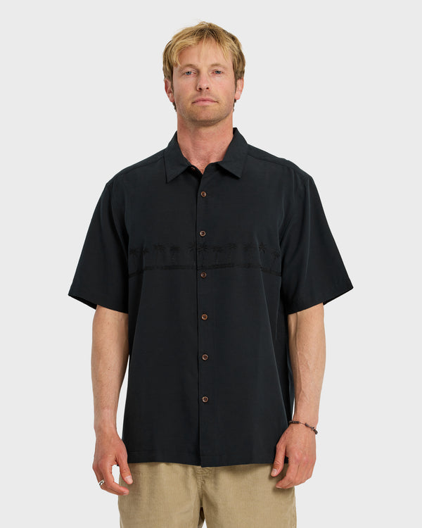 quiksilver Waterman Tahiti Palms Premium Anti-Wrinkle Shirt