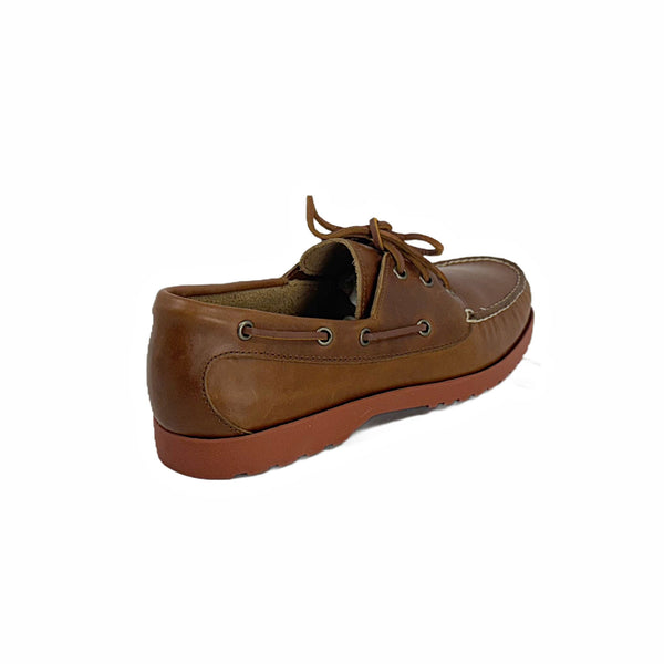 Quoddy In Stock Men’s Quoddy Head Boat Shoe CL: Whiskey